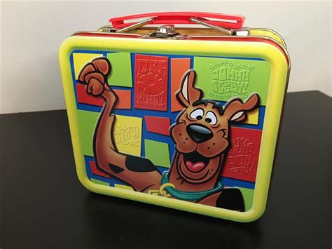 metal lunch box scooby doo|scooby snacks cartoon box.